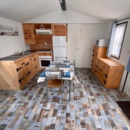 Mobilhome Emplacement 21 Biville-sur-Mer Buitenkant foto