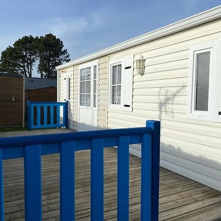 Mobilhome Emplacement 21 Biville-sur-Mer Buitenkant foto